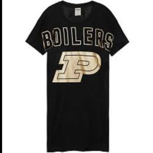 PINK PURDUE BOILERS Sleepshirt  - NWT